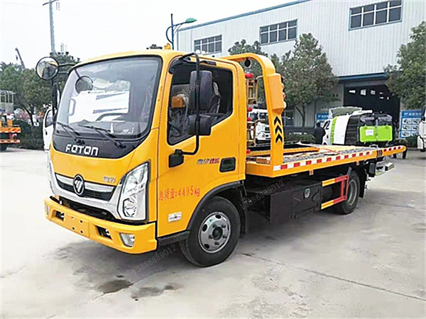 福田奧鈴一拖二藍(lán)牌清障車