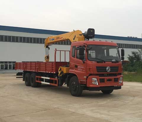 東風(fēng)國五后雙橋10噸隨車吊