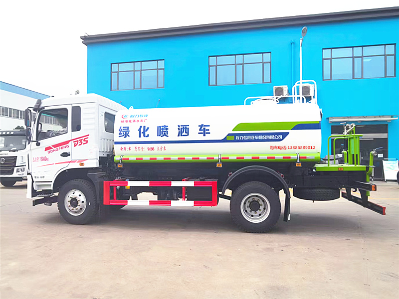 國六東風專用底盤D3灑水車