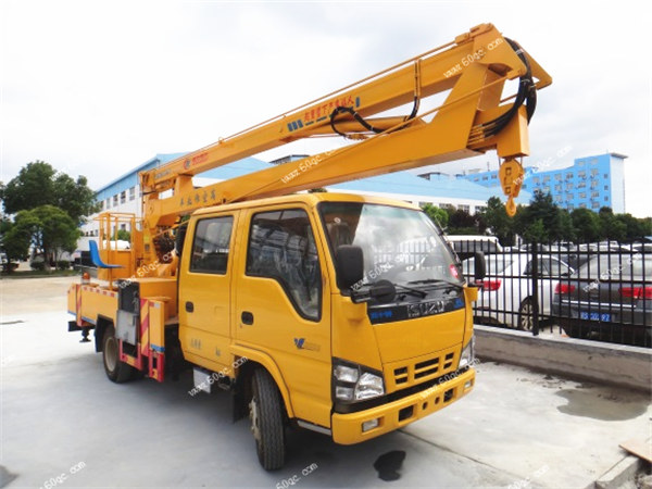 慶鈴五十鈴雙排16米高空作業車