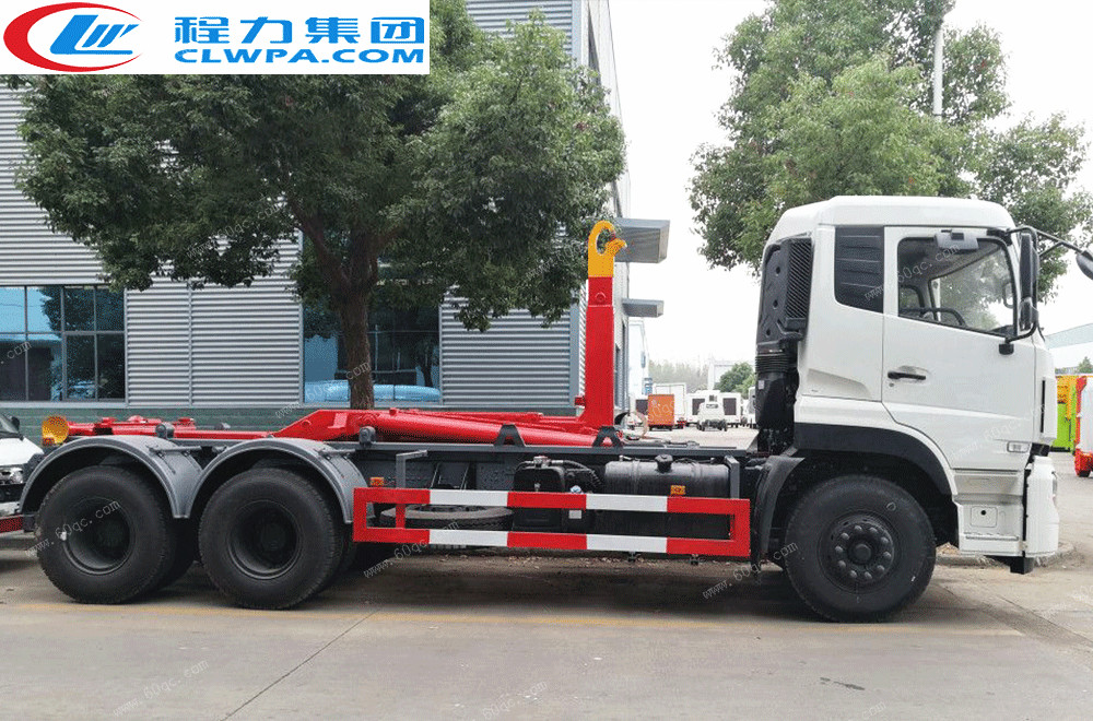 國五東風(fēng)天龍后雙橋車廂可卸式垃圾車 國五東風(fēng)天龍后雙橋車廂可卸式垃圾車