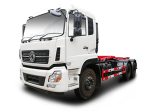 東風(fēng)天龍后雙橋16方鉤臂式垃圾車