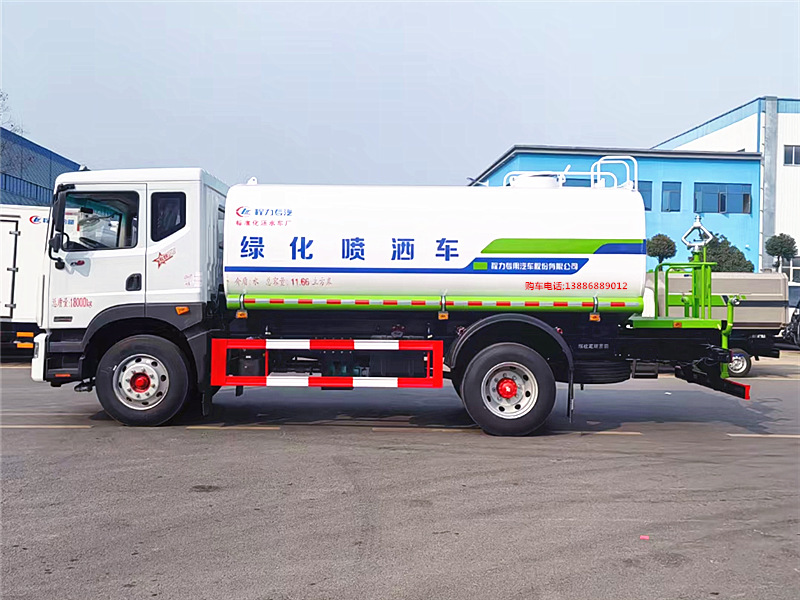 重慶用戶購買東風多利卡國六15噸灑水車