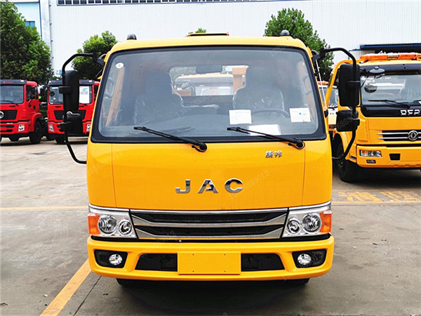 江淮康玲藍(lán)牌一拖二清障車