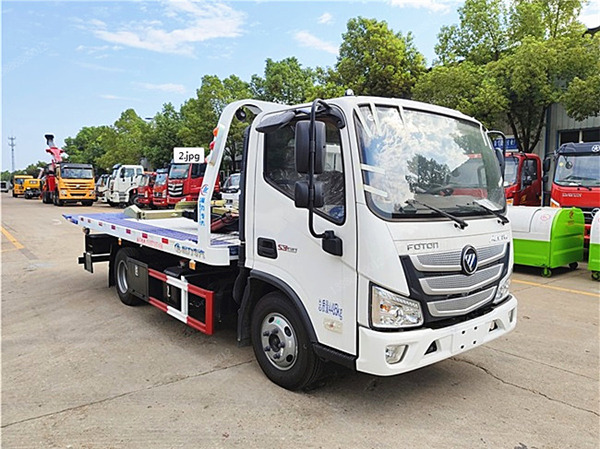 福田歐馬可S1一拖二清障車 福田歐馬可S1一拖二清障車