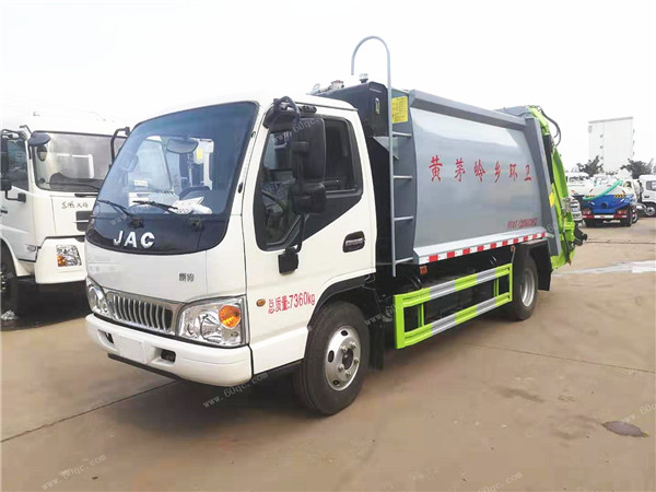 江淮5方壓縮式垃圾車